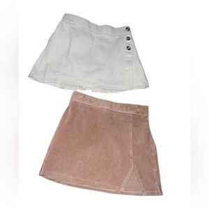 Abercrombie kids scort/skirt bundle 7/8